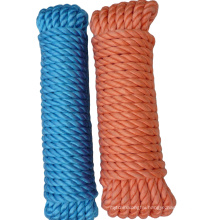 Orange twsited split film rope  & twine twisted rope 6mm-20mm